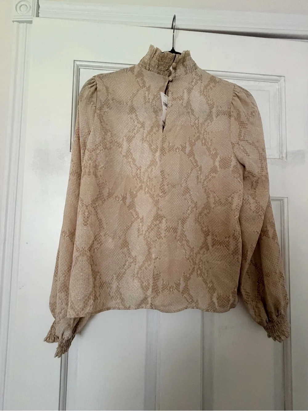 Banana Republic sheer beige
